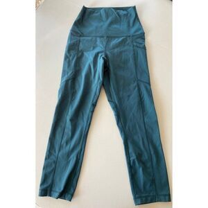 Yogalicious green athletic Capri